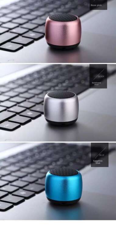 M1 Kabelloser Mini-Bluetooth-Lautsprecher, Metallstahlkanone, tragbares kleines Audiosystem für den Außenbereich_voghion.com