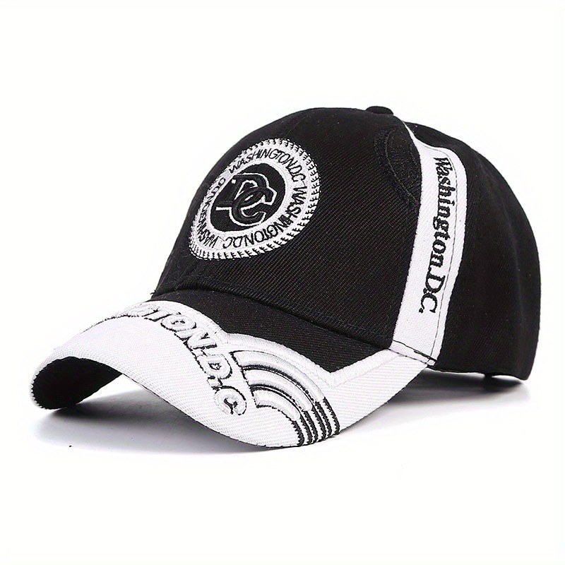 Nuovo versatile cappello con lingua d'anatra con parasole da baseball con lettera personalizzata quattro stagioni_voghion.com