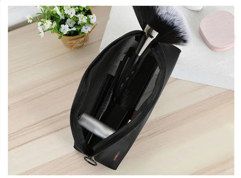 Mesh Transparent Make-Up Männer Frauen Kleine Große Reise Kosmetische Veranstalter Fall Necessaries Make-Up Waschen Kulturbeutel_voghion.com