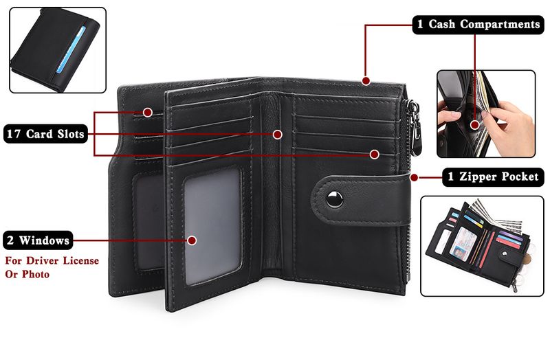 Brieftasche rindsleder rfid leder herren retro karte tasche männer_voghion.com