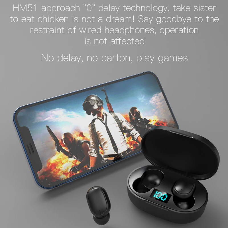 Écouteurs bluetooth sans fil avec réduction de bruit et écran led_voghion.com