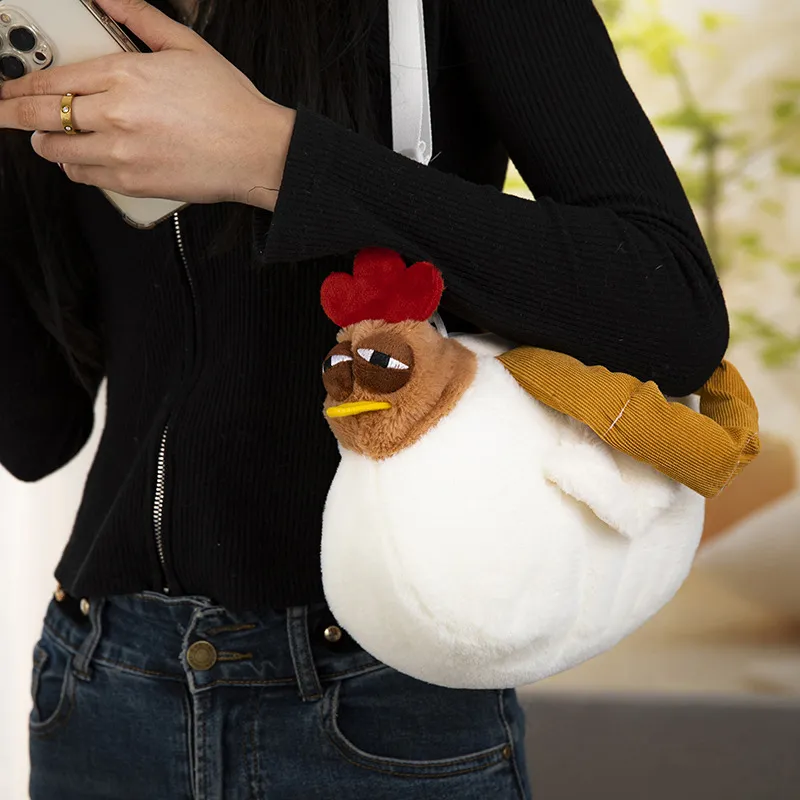 Kreative Dozy Bag Puppe Alkoholisches Huhn Weiche gefüllte Baumwollplüsch-Tasche Dekoriertes Zuhause als Geburtstagsgeschenk für einen Freund_voghion.com