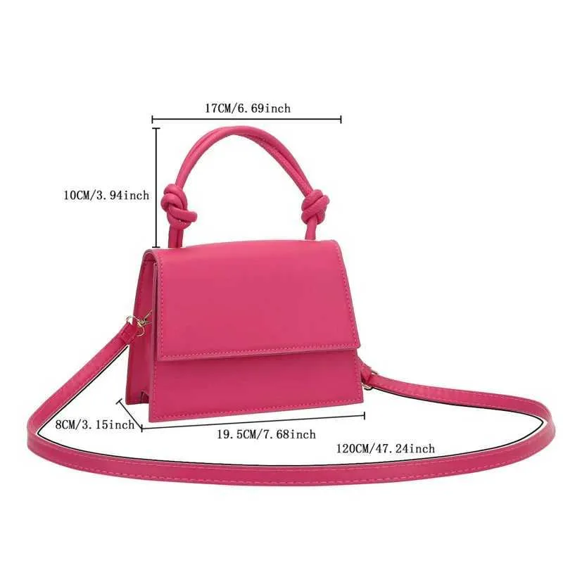 Solide Pu Leder Schulter Tasche Mode Designer Handtaschen Top Griff für Frauen Casual Umhängetaschen Ba241108_voghion.com