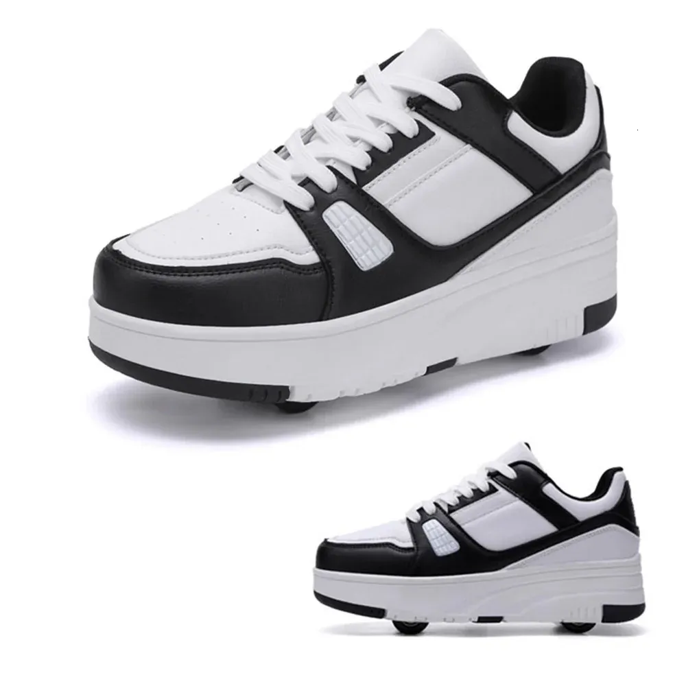 Tekerlekli Çocuk Paten Moda Açık Hava Sporları Kaykay Ayakkabıları 240701_voghion.com