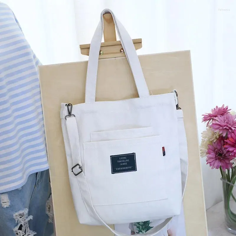 Drawstring Women Handbags Big Capacity Canvas Bag Vintage Zipper Flap Shoulder Messenger Crossbody Bags Pouch Bolsos_voghion.com