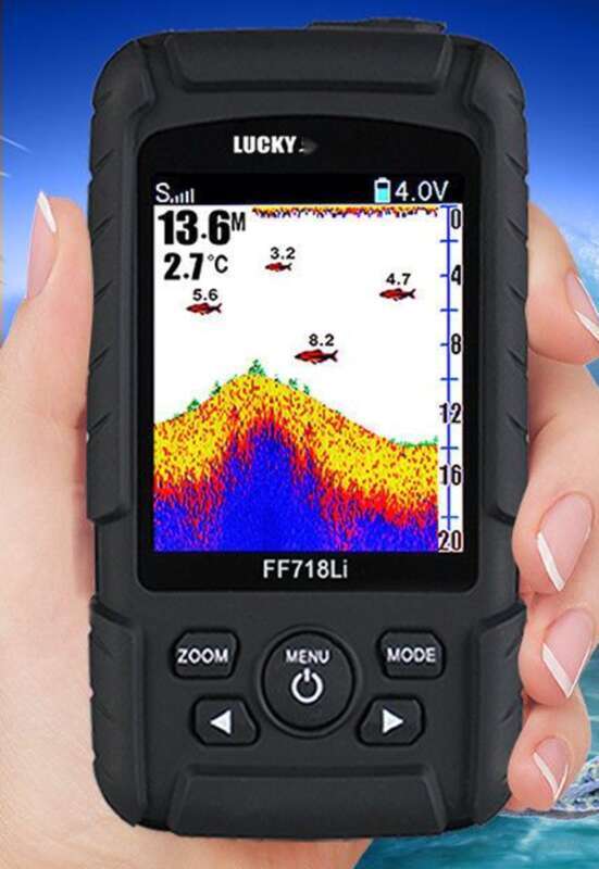 Leqi Underwater Fish Finder God Tool Ultrassônico Sonar Sem Fio Plataforma De Detecção Mar Estrada Pesca No Gelo Universal_voghion.com