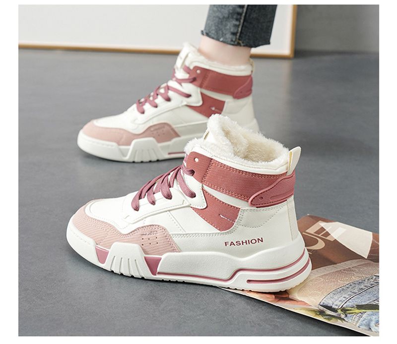 Little white high top cotton Korean version all match sneakers sports casual women's shoes plus veet_voghion.com