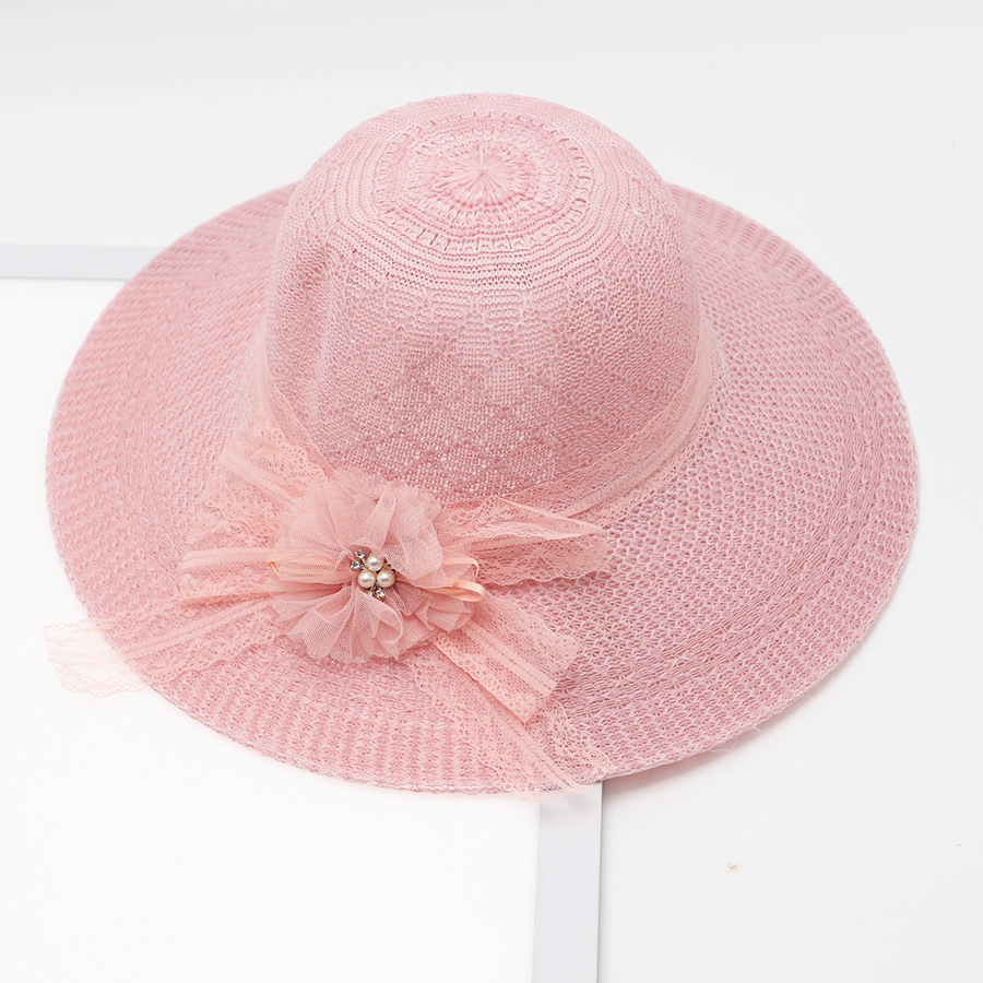 Korean Version Of Beach Big Brimmed Straw Women In Summer Scenic Spots, Cool For Vacation, Sun Protection, Sunshade Hat,_voghion.com