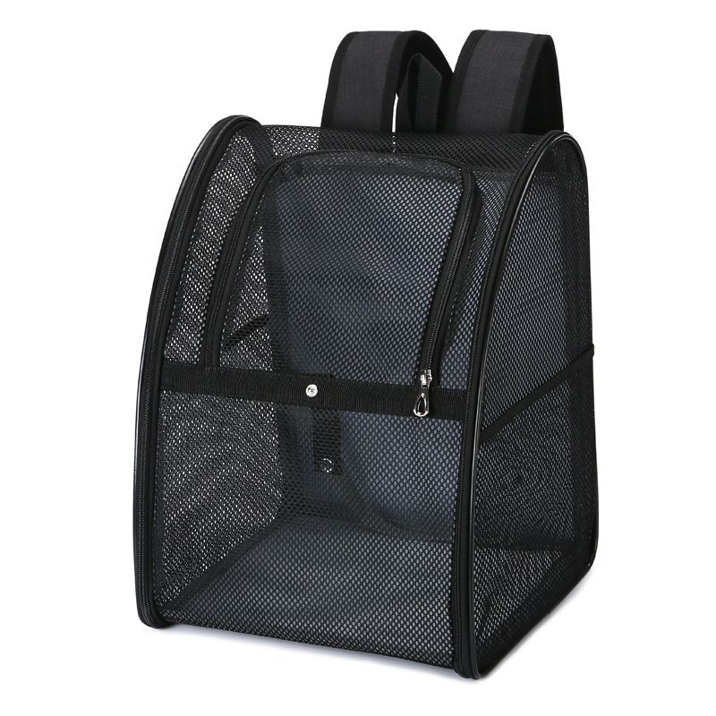 Mesh atmungsaktive Tasche, Rucksack Hunde und Katzen, praktisch zum Ausgehen, Haustiertasche_voghion.com