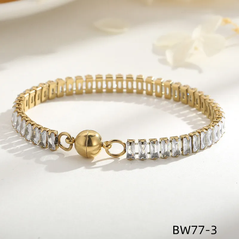 Moderigtigt rustfrit stål armbånd til kvinder og mænd med kæde og armbåndssmykker 230814_voghion.com