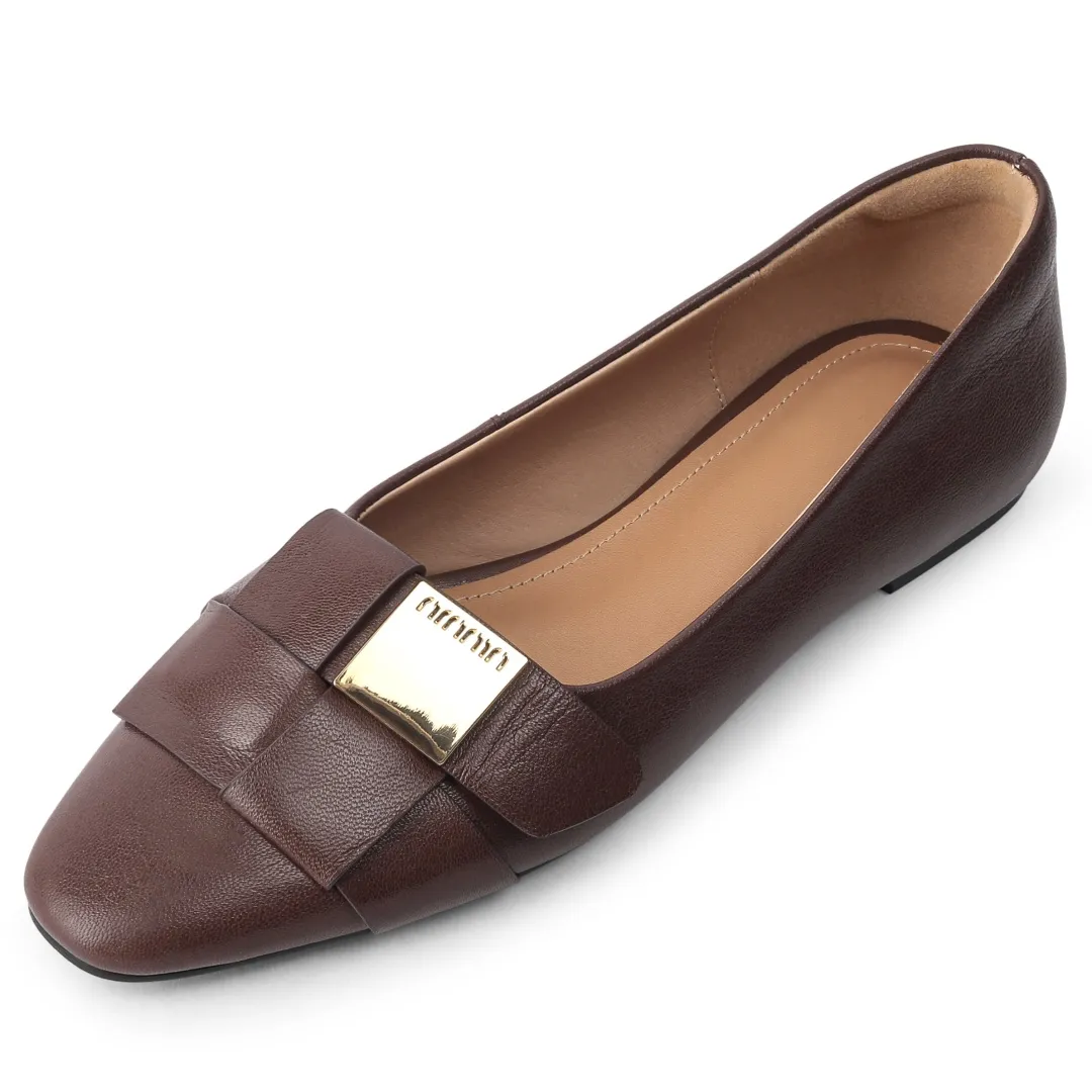 plus Danxuefei Size 33-41 Women's Sheepskin Slip-on Ballet Flats Leisure Soft Comfort High Quality Espadrilles_voghion.com