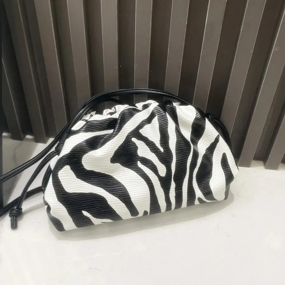 er Zebra Soft Cloud Borsa da donna in Dumpg Borsa da donna Borsa a tracolla grande capacità 240919_voghion.com
