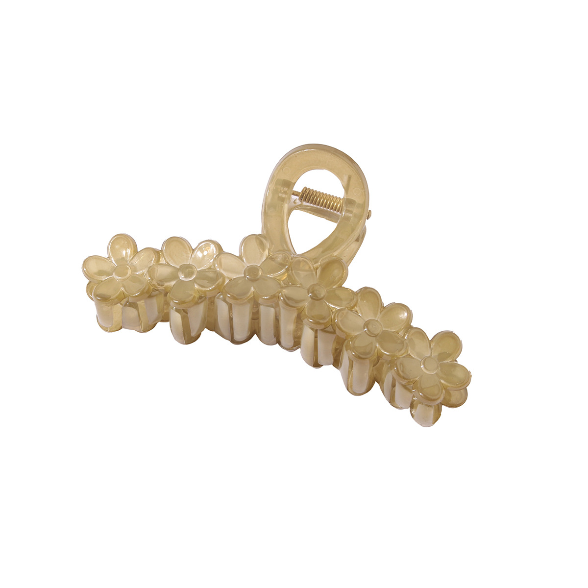 Oversized 13CM rectangular grab clip frosted large claw clip ladies hair simple shark clip hair accessories headdress_voghion.com