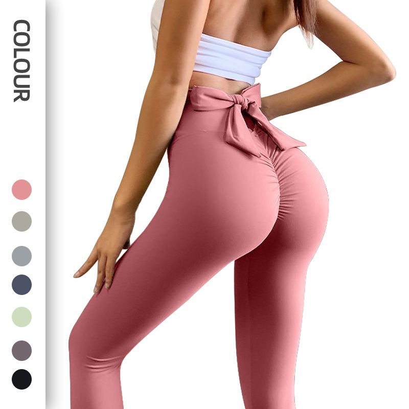Performans Yüksek Bel Yoga Pantolonu_voghion.com