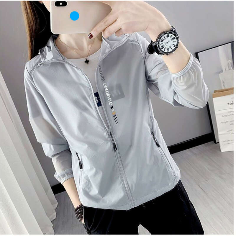 Summer Anti Ultraviolet Sunscreen Clothes Women's Breathable Long Sleeve Hik Outdoor Sports Jacket Men's_voghion.com