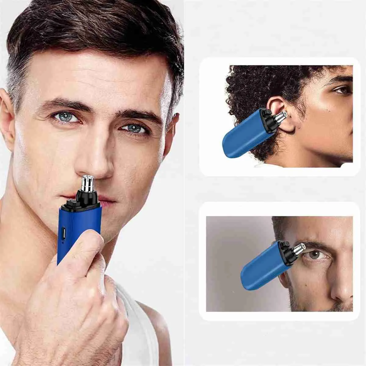 Rifinitore per naso 2 in 1 - Protezione antipolvere|Ricaricabile|EXJ241024_voghion.com