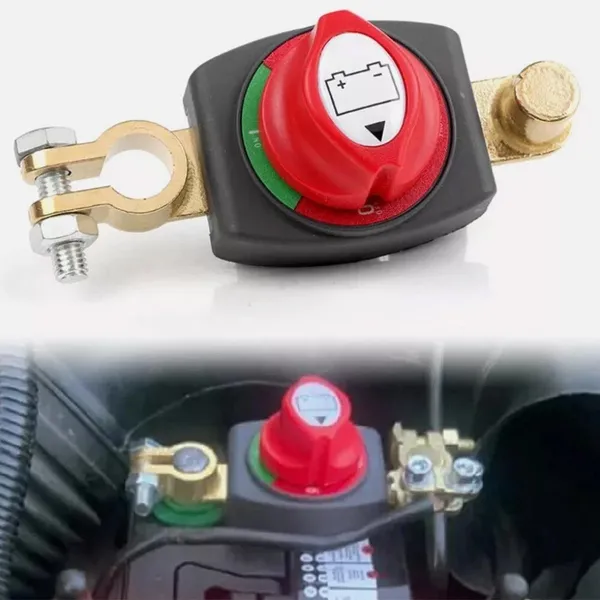 Interruttore di disconnessione batteria da 300 A 12 V-48 V per auto, camion e barche_voghion.com