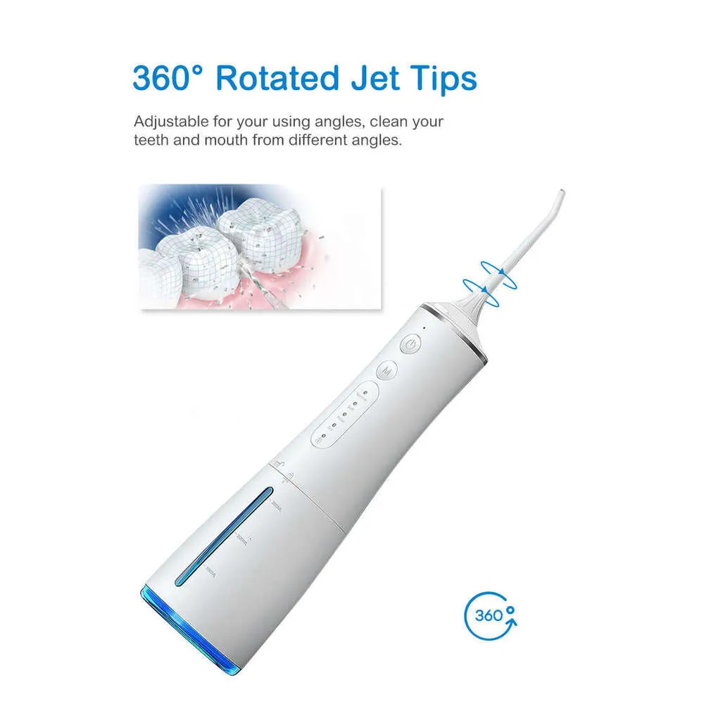 Travel Water Flosser - 4-Mode Portable Design_voghion.com