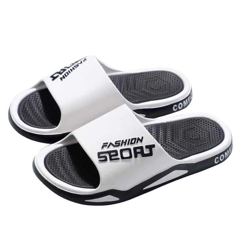 Neu für Sommer-Outdoor-Bekleidung, Sporttrend, Badezimmer zu Hause für Paare, Zuhause mit weicher Sohle, coole Herren-Hausschuhe_voghion.com