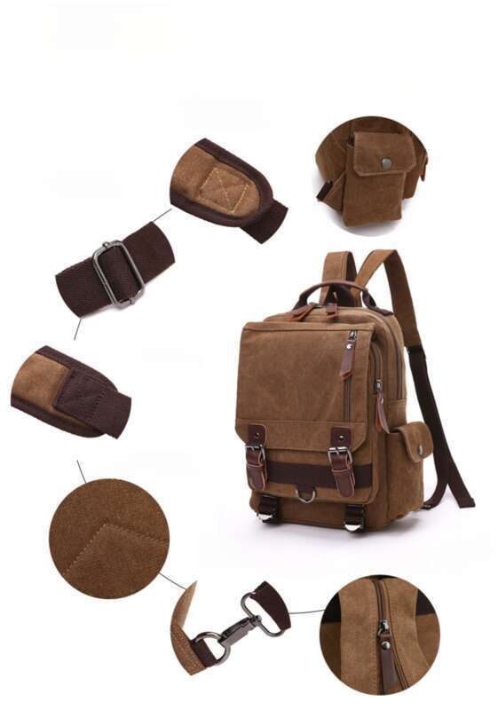 Borsa da viaggio in tela per esterni, zaino singolo diagonale OL, borsa a tracolla_voghion.com