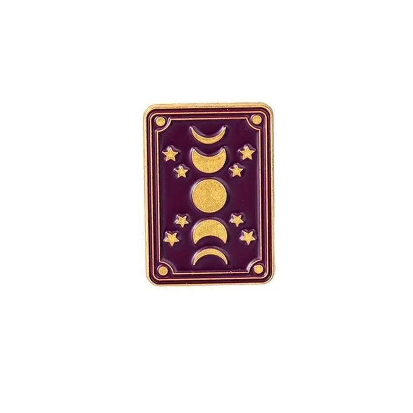 Funny Magic Potion Hat Enamel Pins Vintage Witch Badge Jewelry_voghion.com