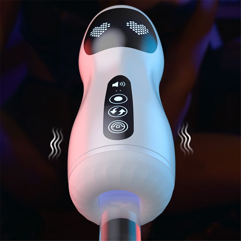 Vero Masturbazione Automatica Maschile Tazza Succhiare Tascabile Figa Silicone Giocattoli Sessuali Per Uomini Vibratore per Adulti_voghion.com