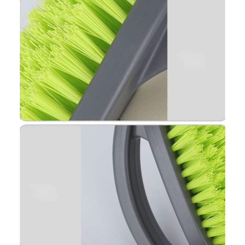 Badezimmerwand, Waschbecken, Keramikfliesen, Badezimmerspalten, Bürste, Boden, keine toten Ecken, Reinigung mit harter Bürste_voghion.com