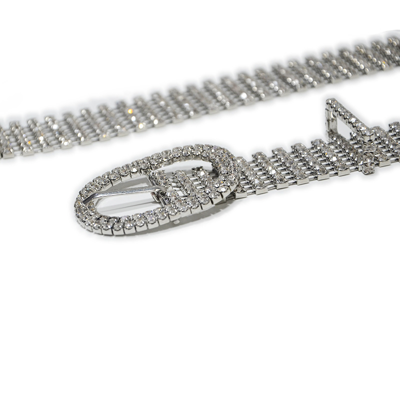 New Water Diamond Belt Bride Cover Wedding Accessories Matching Body Waist Chain_voghion.com