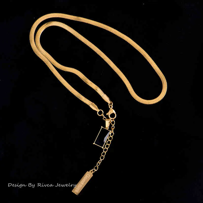 Geometrischer grüner Kristall-Hänger aus Edelstahl, sexy Schlangenknochen-Schmuck, modische Schlüsselanhänger für Frauen_voghion.com