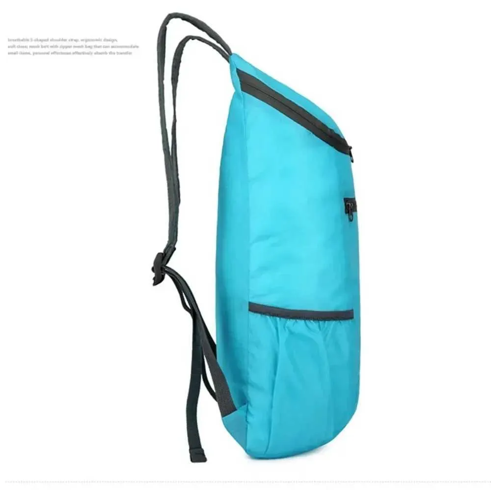 Sac à dos pliable imperméable unisexe d'extérieur grande capacité portable camping randonnée voyage sac à dos loisirs hommes femmes_voghion.com