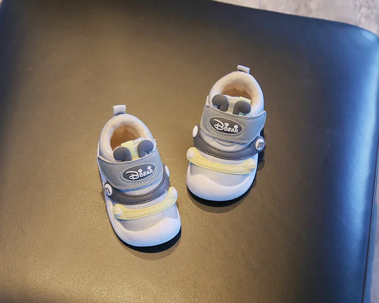 Pantofi sport pentru copii mici, unisex, pentru băieți și fete, de iarnă, 2025, Kidsnest, moi și calde, mărimi US1C-US10C_voghion.com