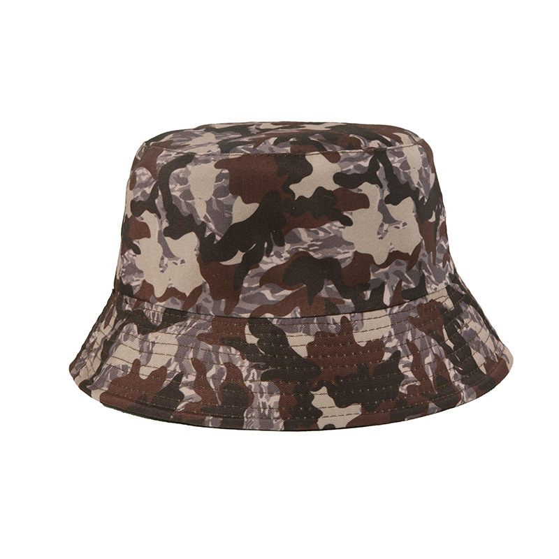 Sonnenschutz-Eimerhut für den Sommer, neuer breitkrempiger Eimerhut mit Camouflage-Druck, unverzichtbares Einzelstück für die Reise im Freien, beidseitig tragbar_voghion.com