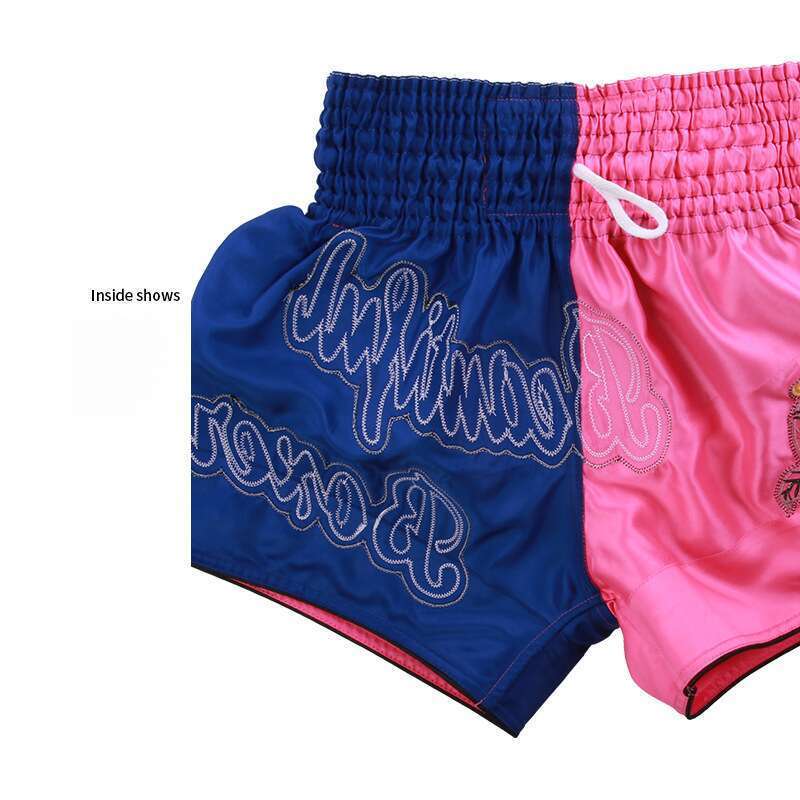 Muaythai Thai Boxing Shorts, Free Combat Shorts, Women's Training, Professional Fighting, Short Head Boxing Pants From Thailand_voghion.com