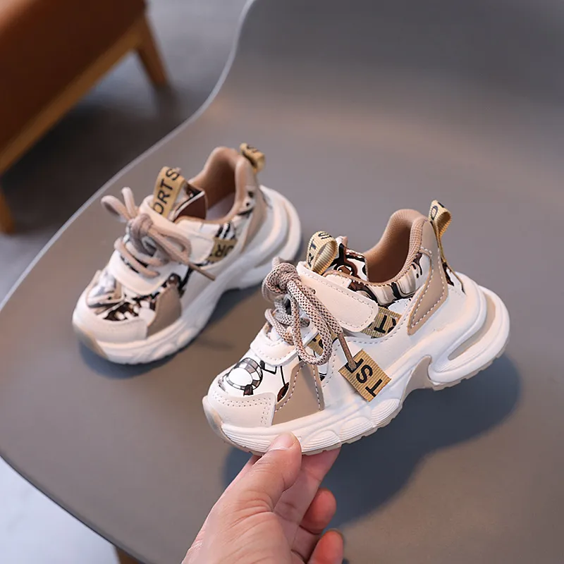 Pantofi sport pentru copii la modă, pentru băieți și fete, confortabili, cu imprimeu grafic amuzant, antiderapanți, școală, casual, mers pe jos_voghion.com