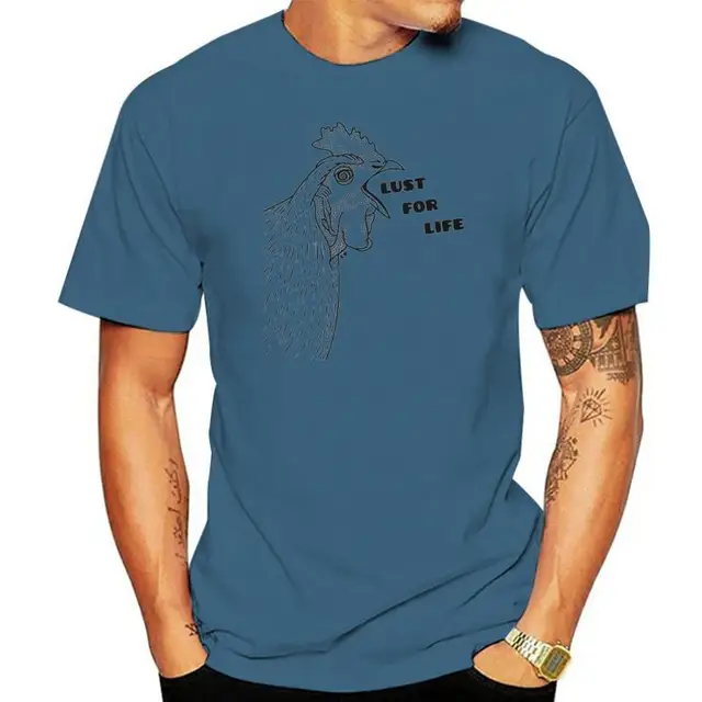 Camiseta unisex de manga corta Iggy Pop Lust for Life para hombre_voghion.com