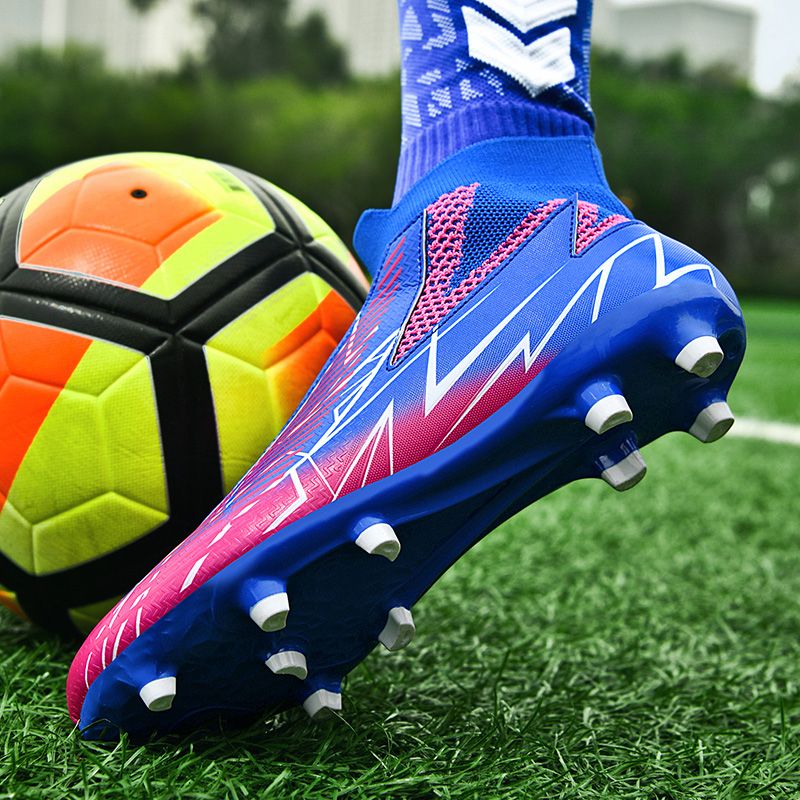 Ghete de fotbal fără șireturi, pantofi profesionali pentru bărbați, respirabile, antiderapante, pentru antrenament în aer liber, vânzare fierbinte_voghion.com