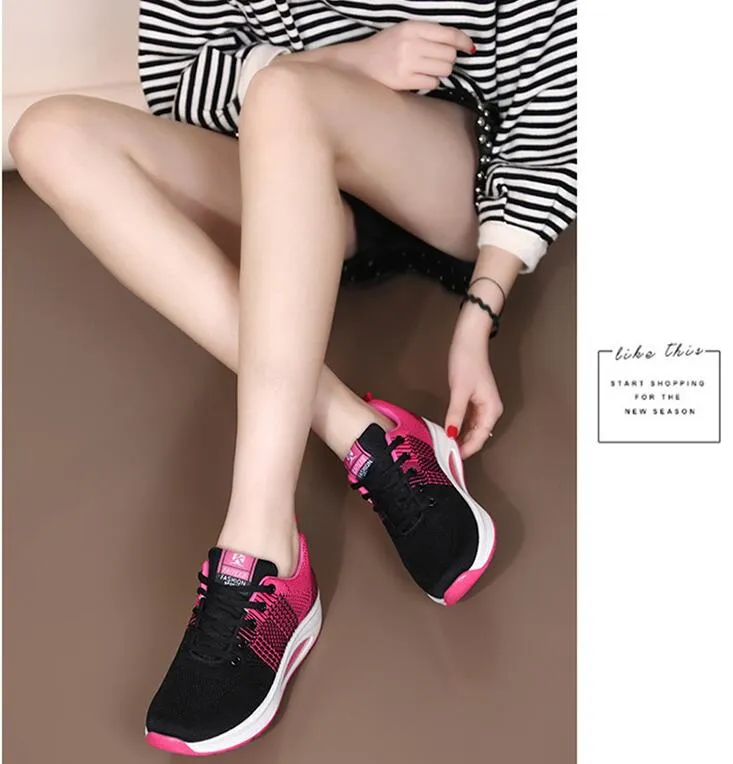 Vendita calda-ballo femminile fantasma passi traspirante trolg basso per aiutare airbag fondo scarpe da ballo_voghion.com