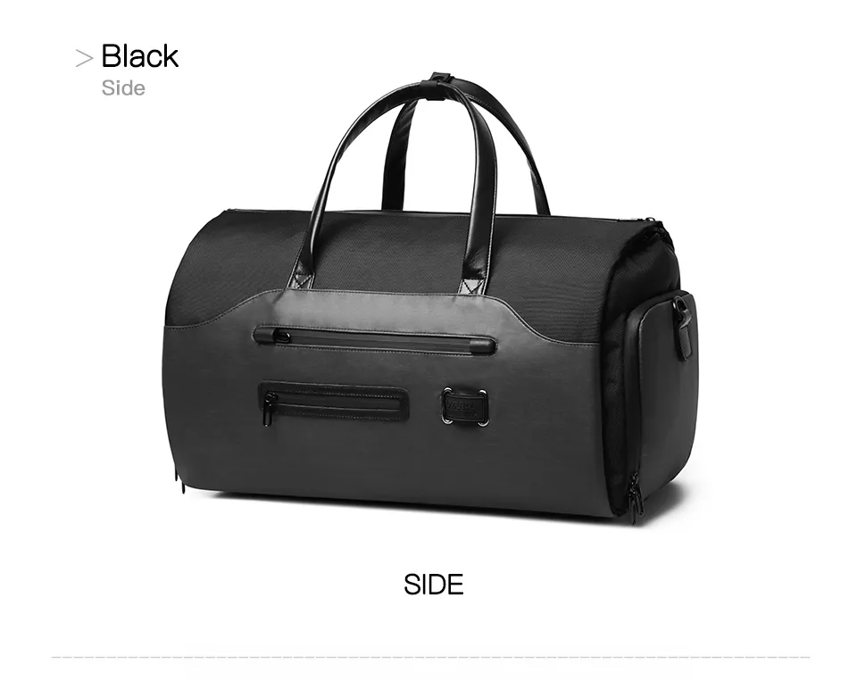 Business Multifunction Men Suit Storage Large Capacity Lage Handbag With Shoes Pocket Male Travel Duffel Bag_voghion.com
