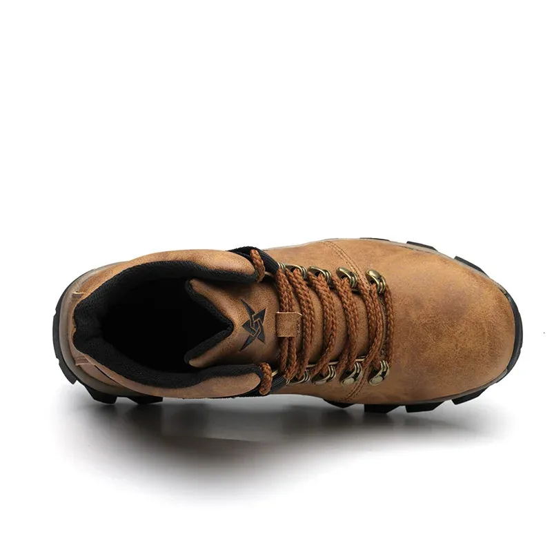 Sicherheitsschuhe mit Stahlkappe, wasserdicht, für Herren, Anti-Smashing-Arbeitsstiefel, 250402_voghion.com