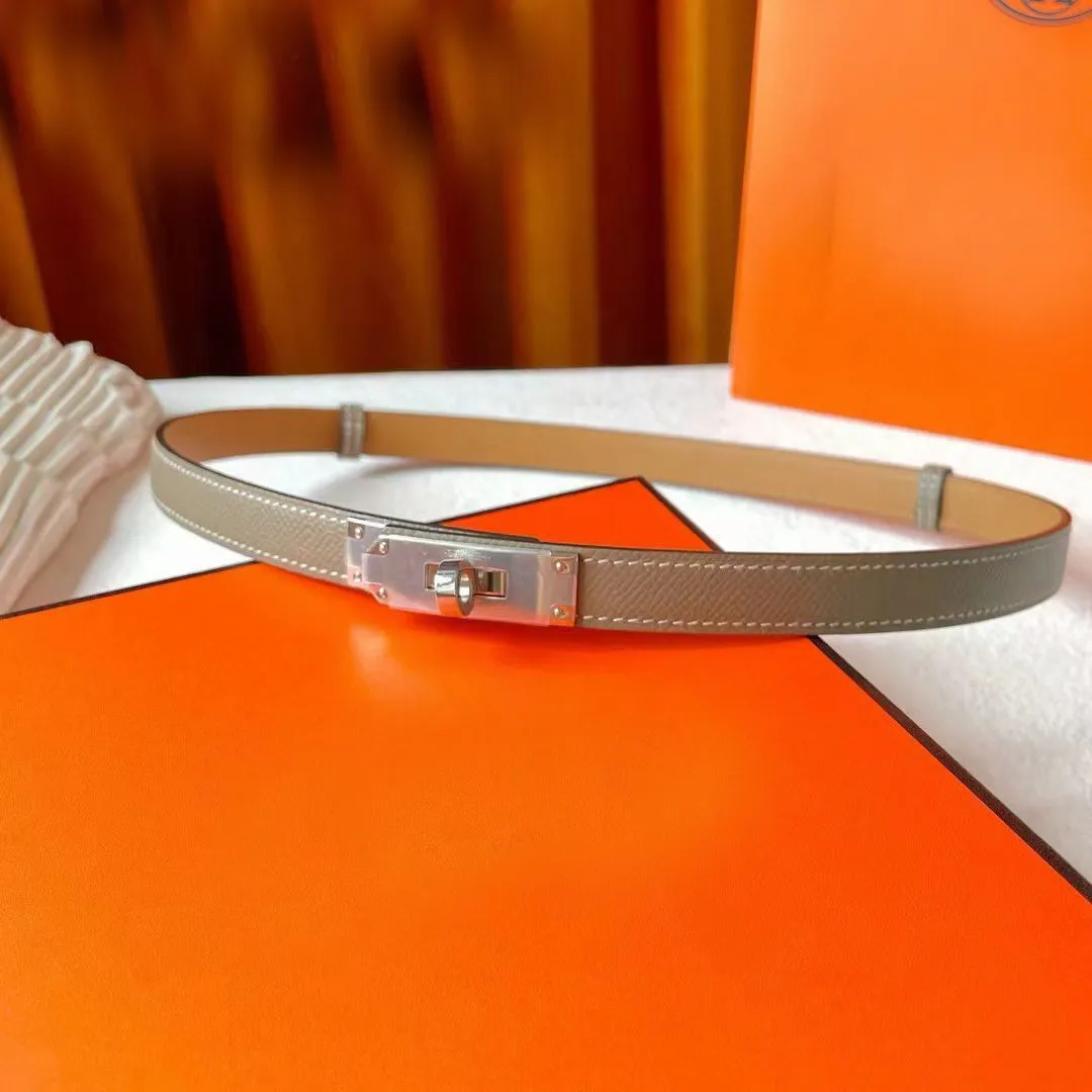Jurk smalle jurken rustig dun metalen tailleband vrouwen oranje sierlijk klein zwart eenvoudig gesp voor riemen glad leer_voghion.com