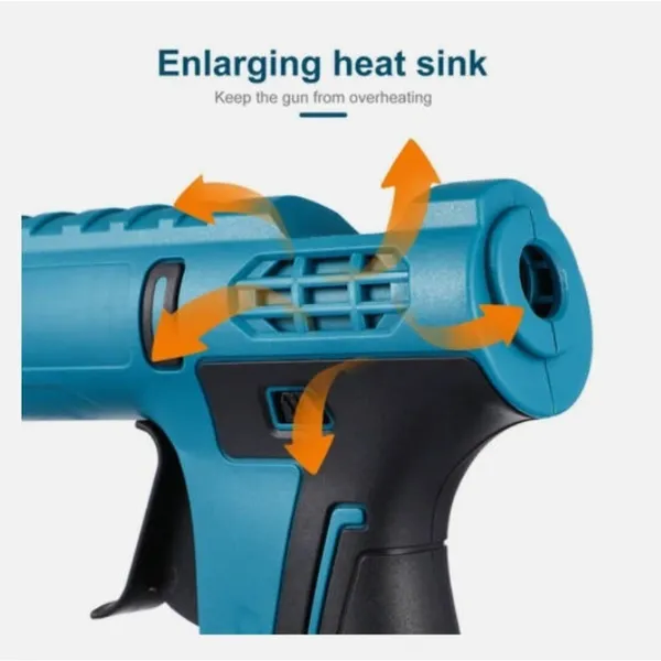 Cordless Glue Gun For Diy Crafts And Home Repairs With 10 Sticks_voghion.com