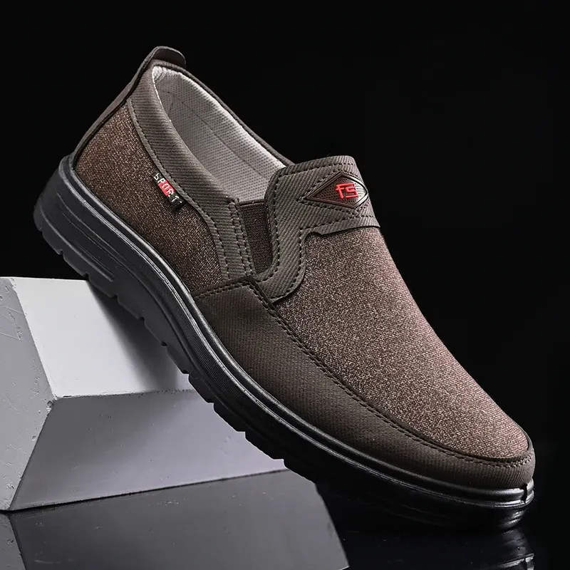Lightweight Men Casual Breathable Canvas Loafers Slip-on Driving Shoes Wear-resistance Mens Sneakers ato Hombre_voghion.com