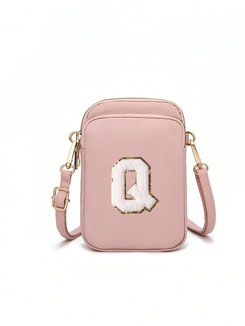 26 Buchstaben Handy Damen Crossbody 2024 Neue Walking Mini Schulter ändern kleine Tasche, vertikale Version_voghion.com