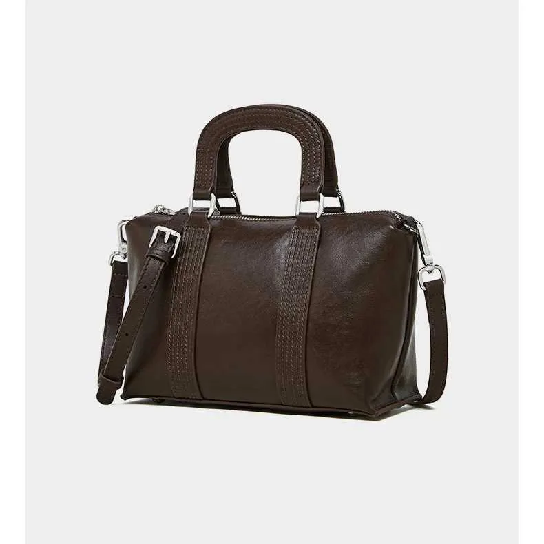Toptrends 100% vera pelle cuscino piccola tote borse a mano per le donne 2025 designer borsa a tracolla signore spalla_voghion.com