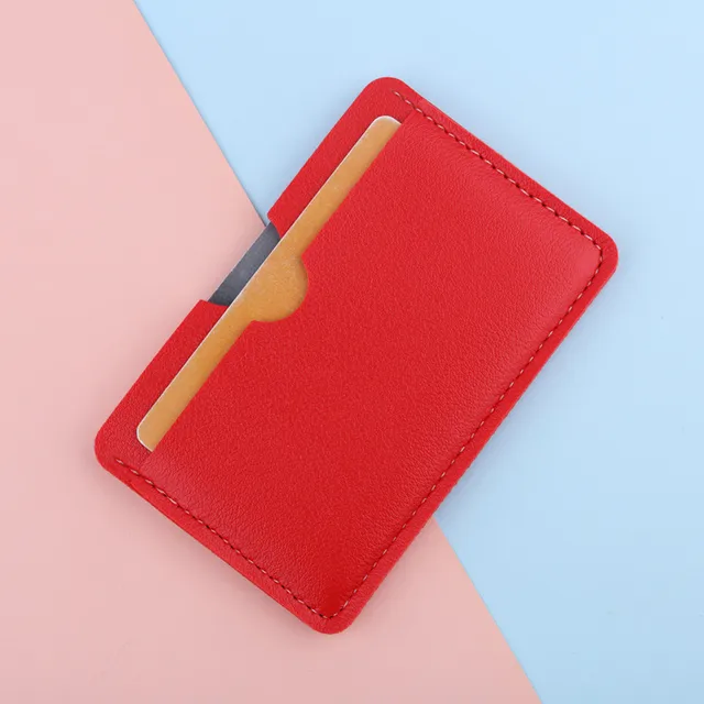 Portafoglio da uomo in pelle PU, ultra sottile, con 3 scomparti, per carte di credito, monete e carte di credito._voghion.com