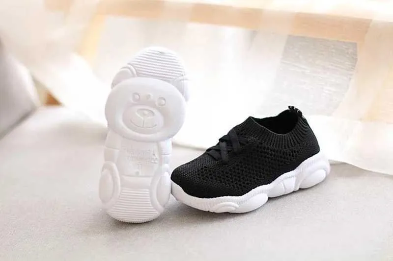 Zapatillas deportivas antideslizantes de suela blanda para bebés, informales, planas, tallas para niños, primavera y verano, M241016_voghion.com