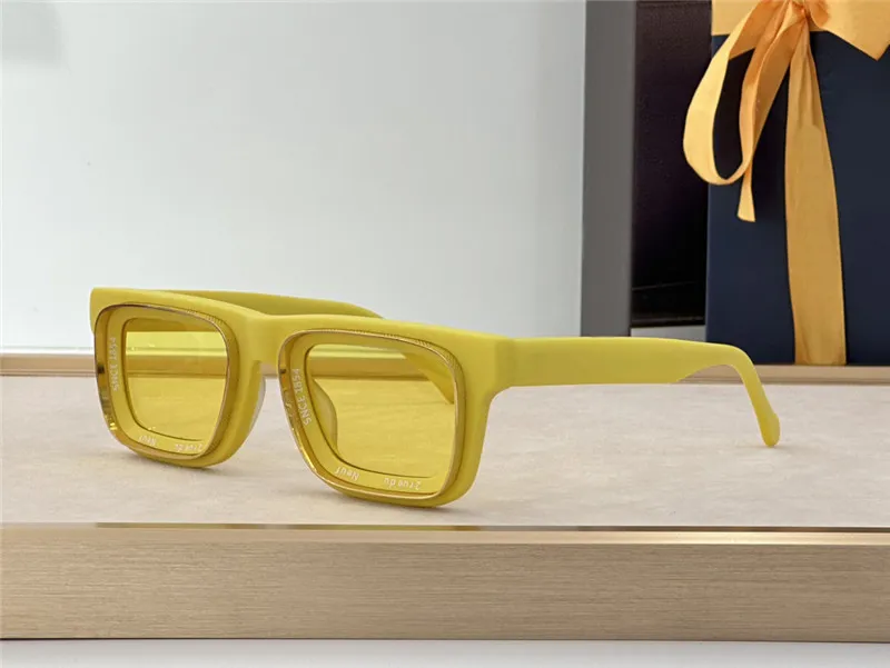 Square Sunglasses For Men Uv400 Acetate Frame Avant-garde Style_voghion.com