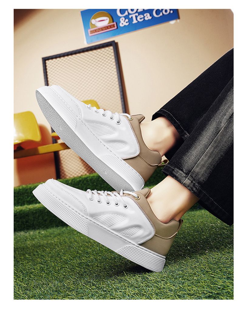 Low-top Casual Sneakers Fashion Men's Breathable Non-slip Wear-resistant Shoes_voghion.com