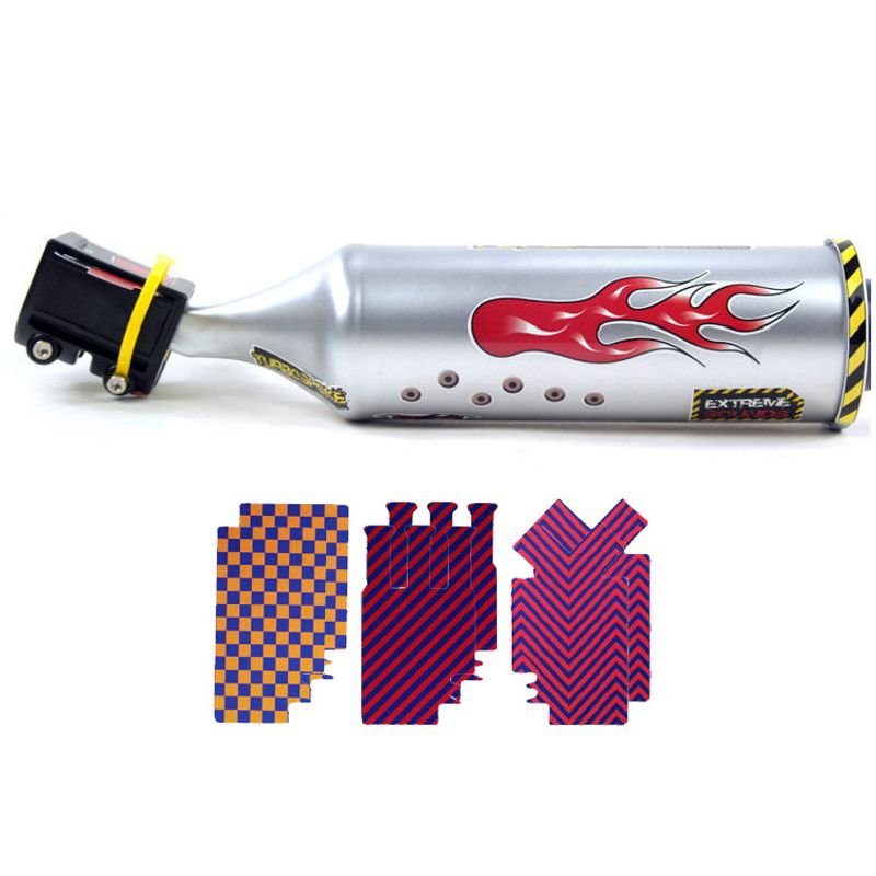 Bicycle Sound Turbo Pipe Exhaust System Spoke Modification_voghion.com