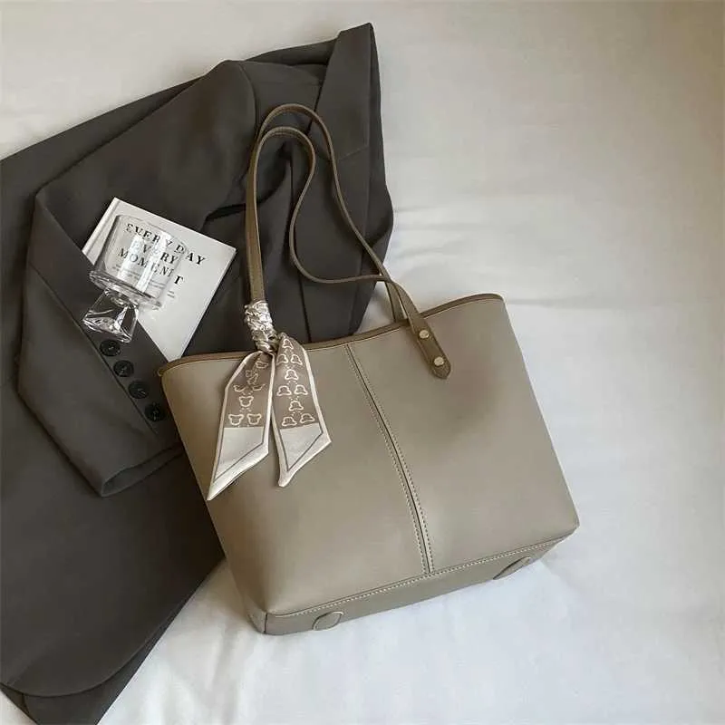 Foulard en soie à la mode pour femme, sac décontracté à grande fermeture éclair, sac de shopping quotidien Y241216_voghion.com